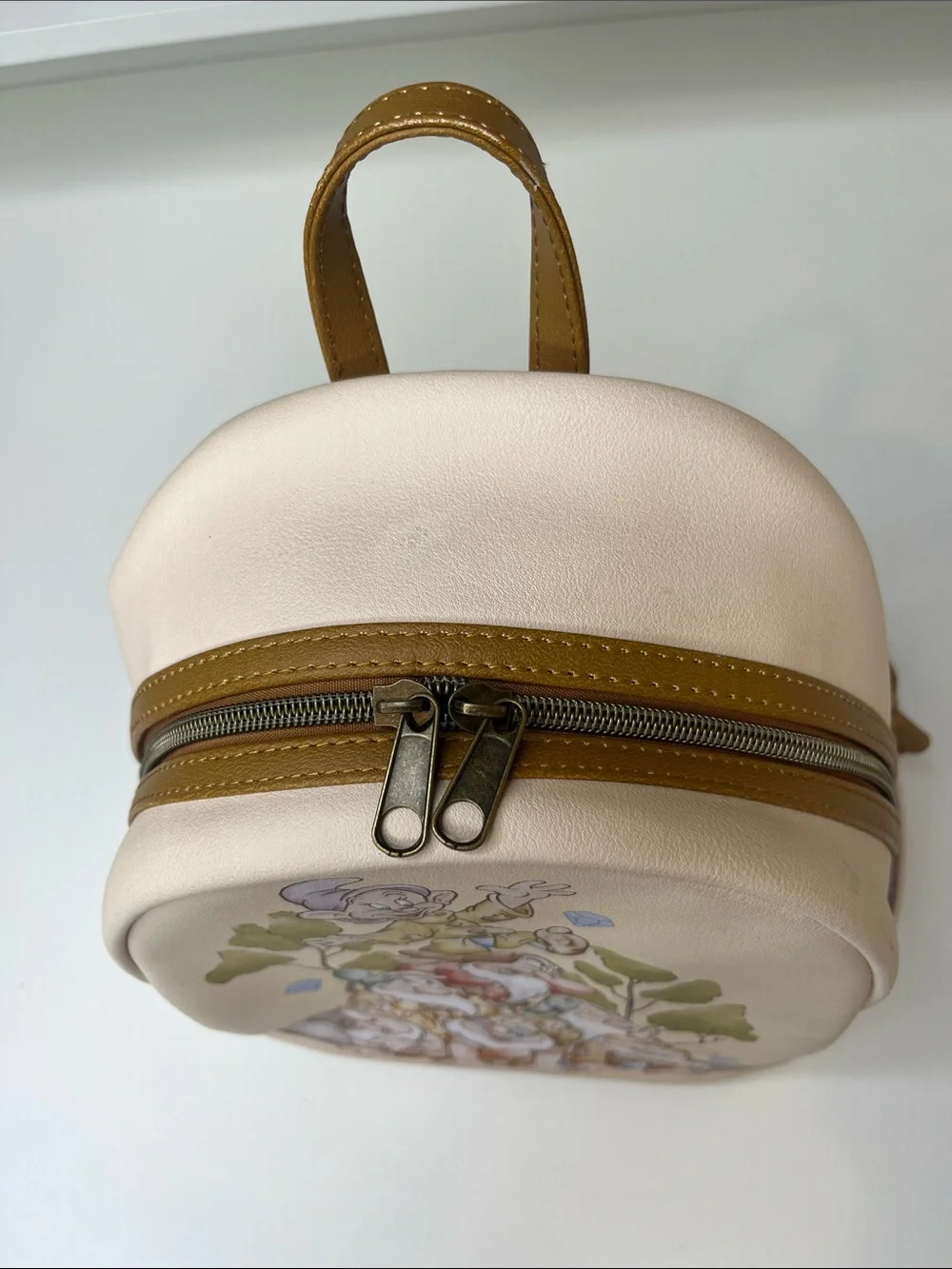 Disney Loungefly  mini Backpack with Seven Dwarfs Illustration
